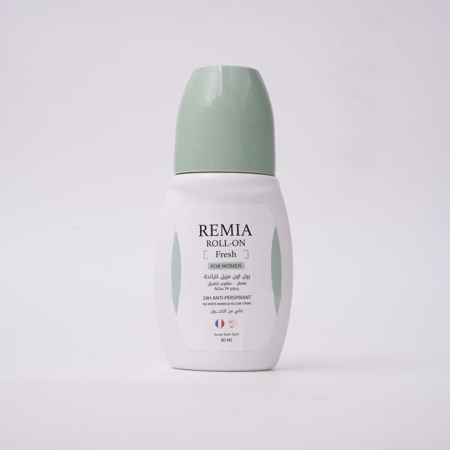 REMIA Roll-On 24Hour Protection - Fresh for Women مزيل تعرق للنساء من ريميا