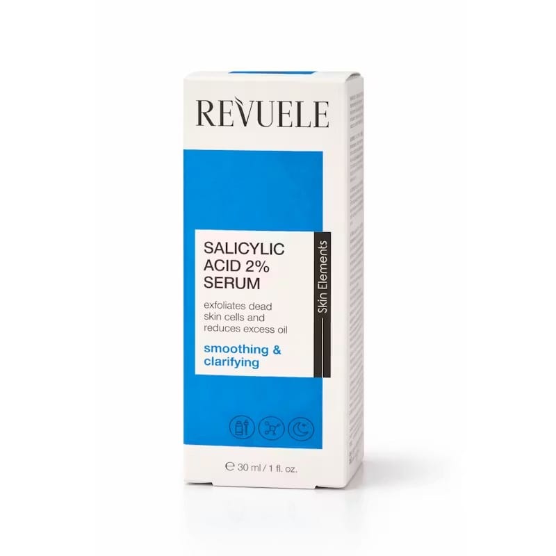 REVUELE SKIN ELEMENTS NIGHT FACE SERUM WITH SALICYLIC ACID 2% 30 ml - سيروم ريفيول سكين إيليمنتس الليلي للوجه مع حمض الساليسيليك 2%، 30 مل