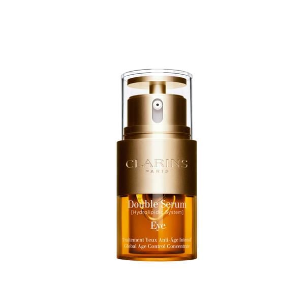 Clarins Ladies Double Serum Eye Global Age Control Concentrate 20 ML - سيروم مزدوج للعينين، مركز عالمي للتحكم في علامات تقدم السن