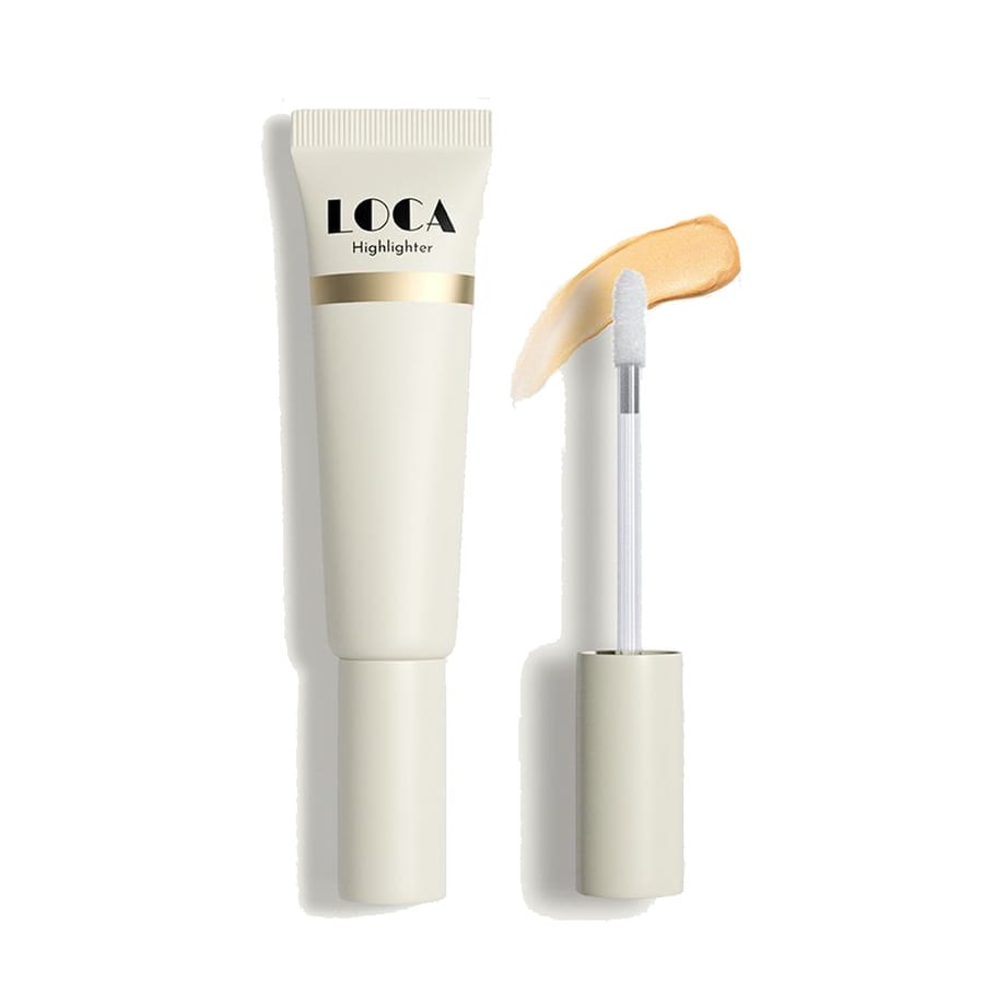 LOCA Soothing Aloe Gel and Hyaluronic Acid Highlighter لوكا اضاءة سائلة للبشرة