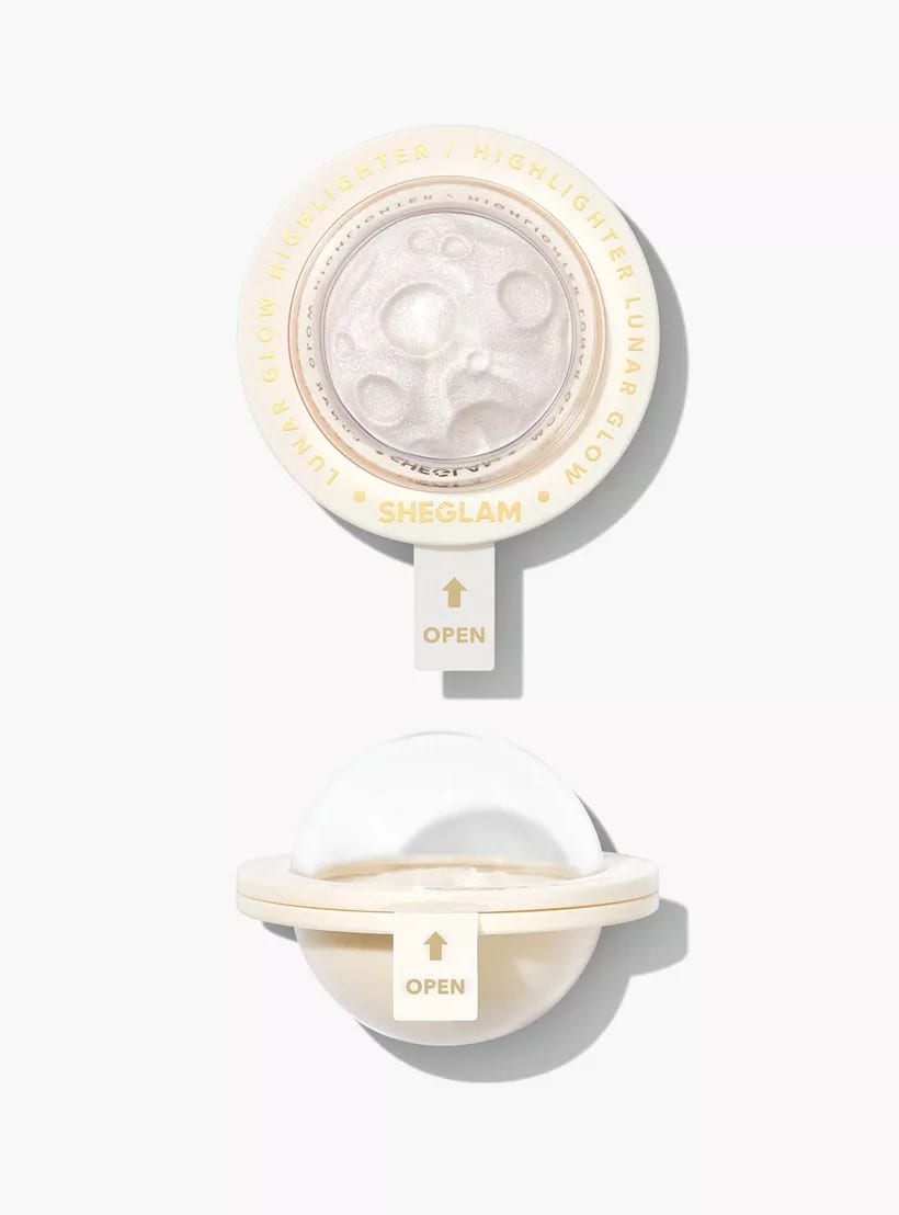SHEGLAM Lunar Glow Highlighter Vanilla Frost شيكلام اضاءة تحديد العيون والوجه لونار غلو"