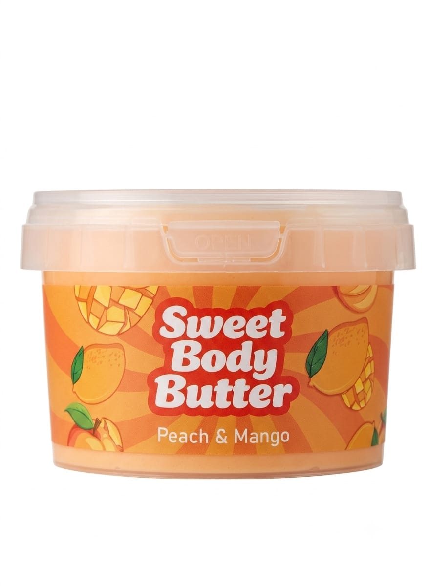 Sweet body butter 250 ml - زبدة جسم # peach & mango
