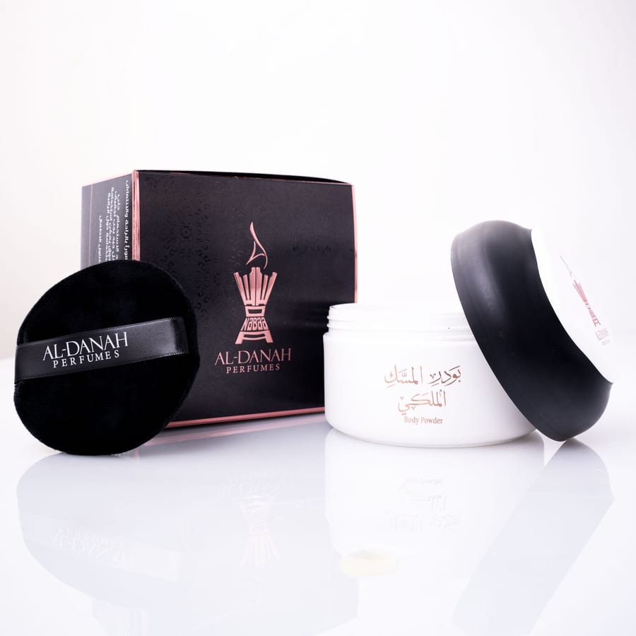 AL-DANAH Royal Musk Body Powder 140g الدانة بودرة معطرة للجسم باودر المسك الملكي