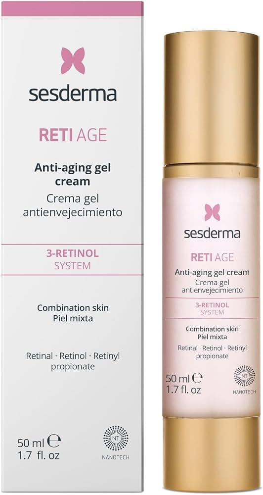 Sesderma Reti Age Anti Aging Gel Cream - 50ml | سيسديرما كريم جل ريتينول مضاد للتجاعيد - 50 مل