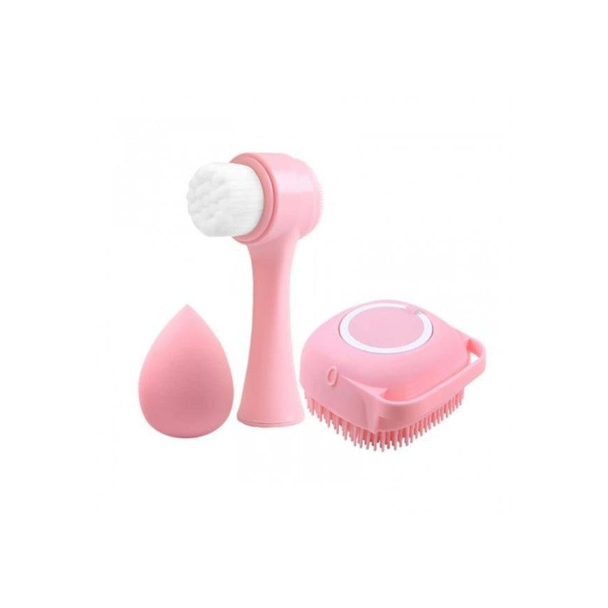 سيت سنفرة + بلندر +ليفة شور Facial Cleansing Device XLS03