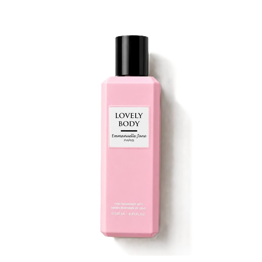 EMMANUELLE JANE Paris Flower Fine Fragrance mist 250ml - Lovely Body امانويل سبلاش معطر للجسم