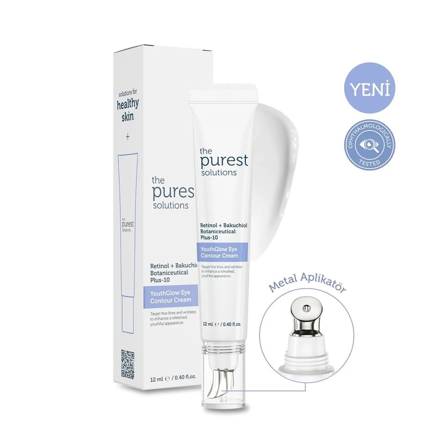 The Purest Solutions Anti-Wrinkle Eye Cream 12 ml - كريم العين المضاد للتجاعيد من ذا بيوريست سوليوشنز، 12 مل