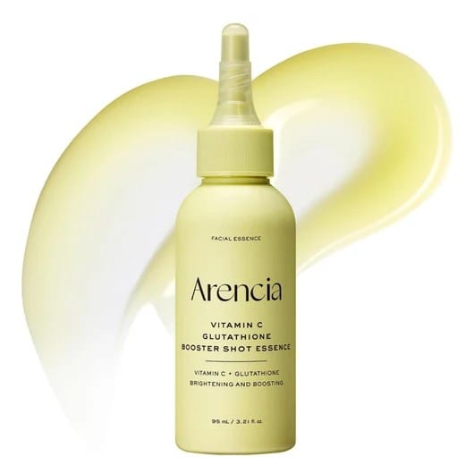 ARENCIA Vitamin C Glutathione Booster Shot Essence 95ml ارينسيا سيروم الفيتامين سي المعزز لإ شراقة البشرة
