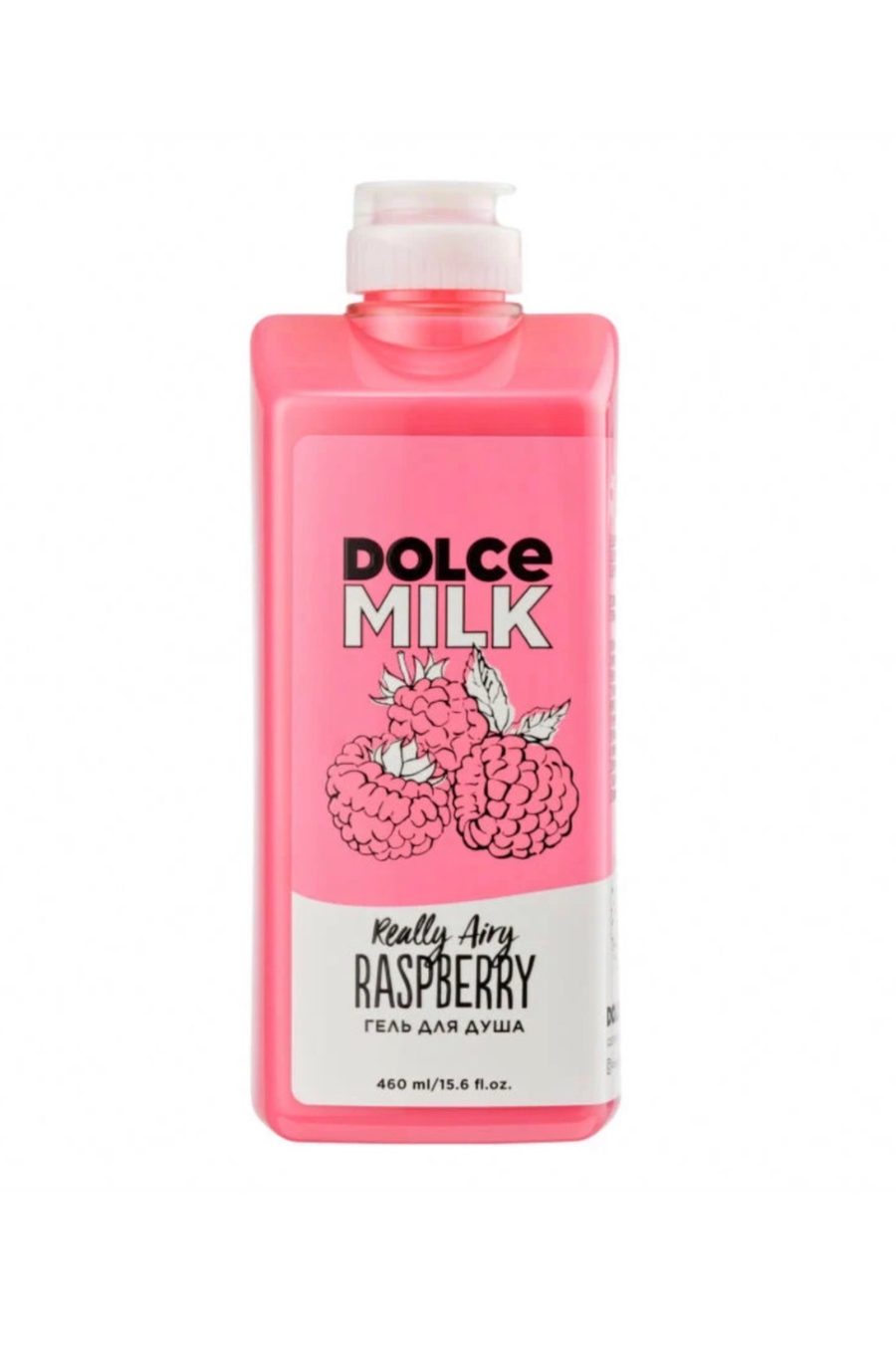 DOLCE MILK REALLY AIRY RASPBERRY SHOWER GEL 460ml دولتشي ميلك جل استحمام منظف للجسم بخلاصة رائحة التوت