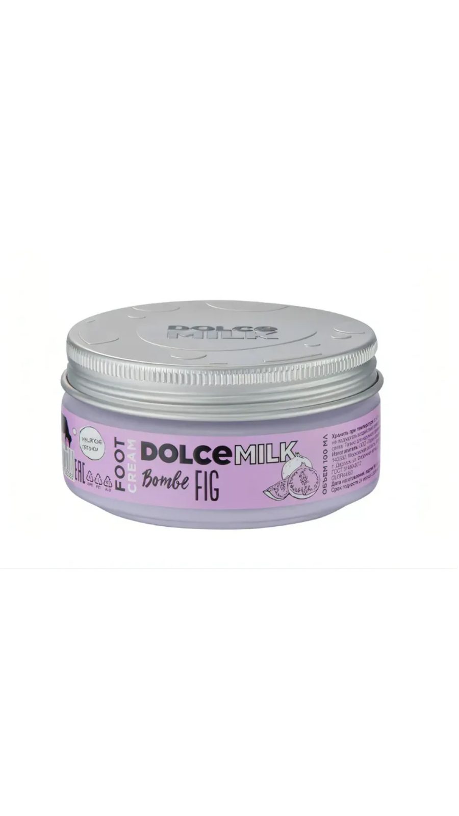 DOLCE MILK FOOT CREAM BOMBE FIG 100ml دولتشي ميلك كريم مرطب ومعالج للقدمين