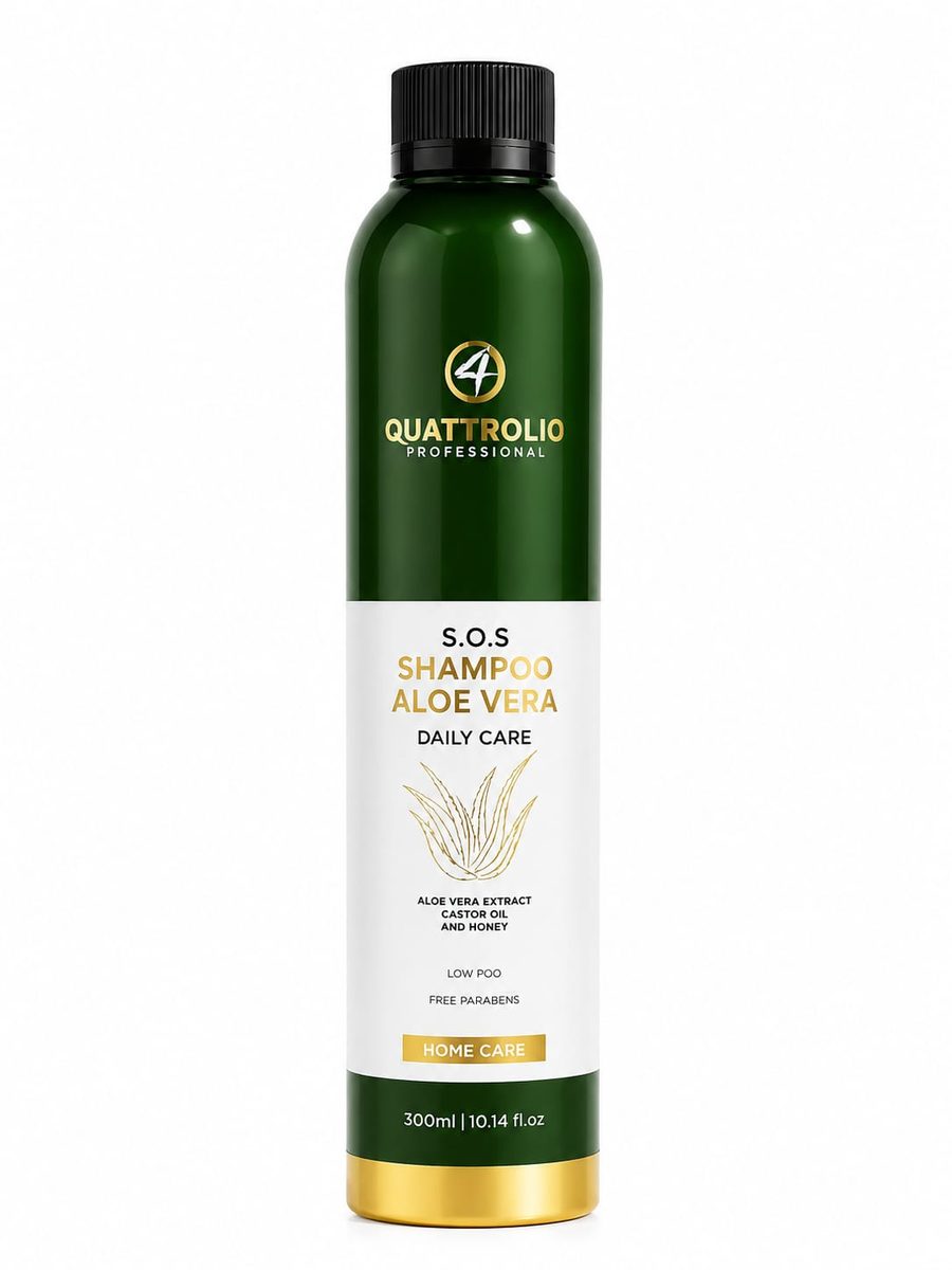 QUATTROLIO aloe vera shampoo 300ml - شامبو بالصبار من كواترول