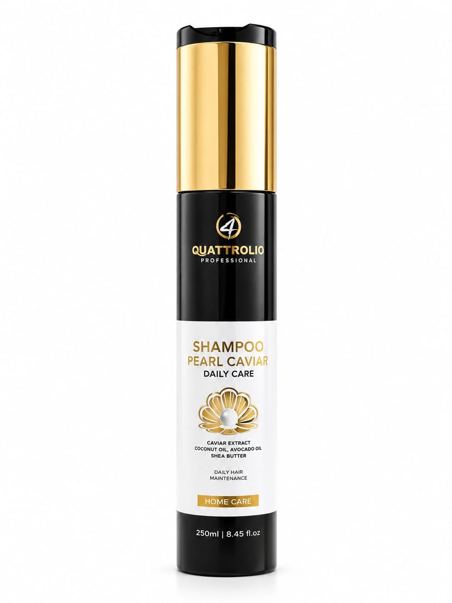 QUATTROLIO pearl caviar shampoo 250 ml - شامبو بالكافيار من كواترول