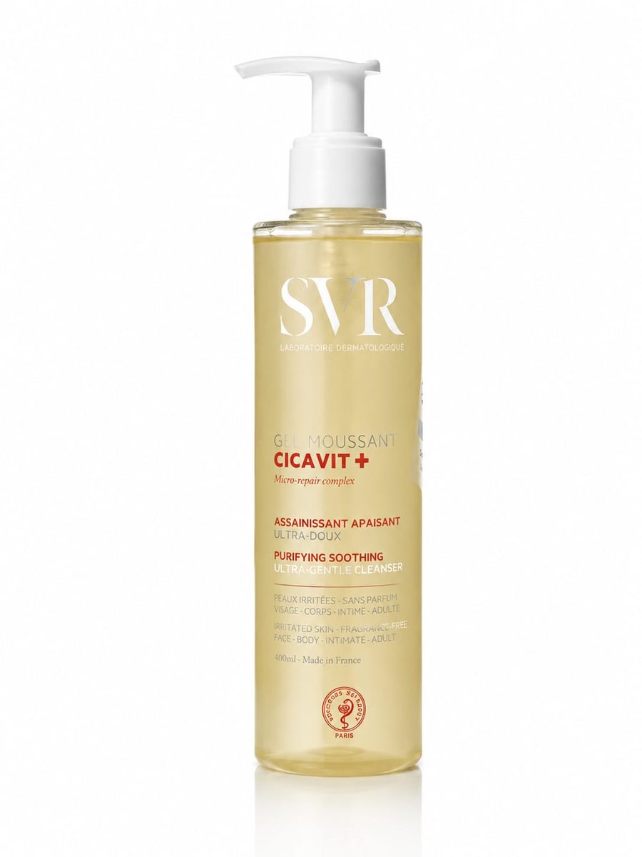 SVR Cicavit+ Foaming Gel Soothing Purifying 200ml - جل إس في آر سيكافيت+ الرغوي الملطف والمنقي 200 مل