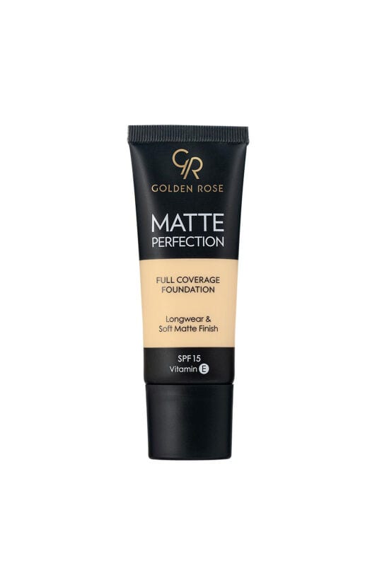 كولدن روز كريم أساس مات بيرفكشن بتغطية كاملة golden rose
