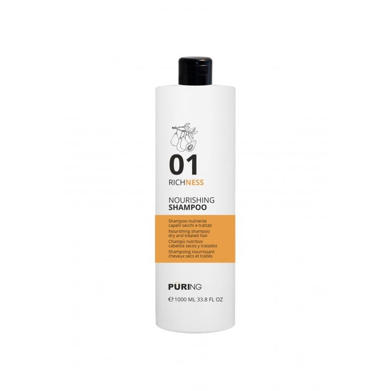 PÜRING 01 RICHNESS Nourishing Shampoo 1000 ml - شامبو بورينغ 01 ريتشنس المغذي 1000 مل