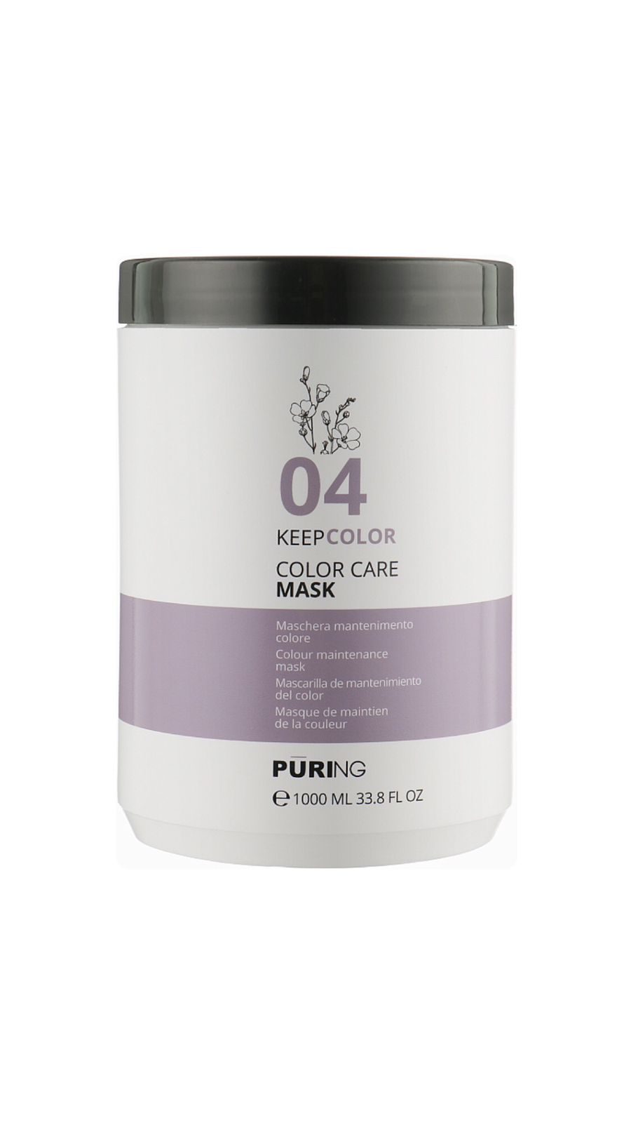 Puring Keepcolor mask for colored hair 1000 ml - ماسك بيورينج كيب كولور للشعر المصبوغ