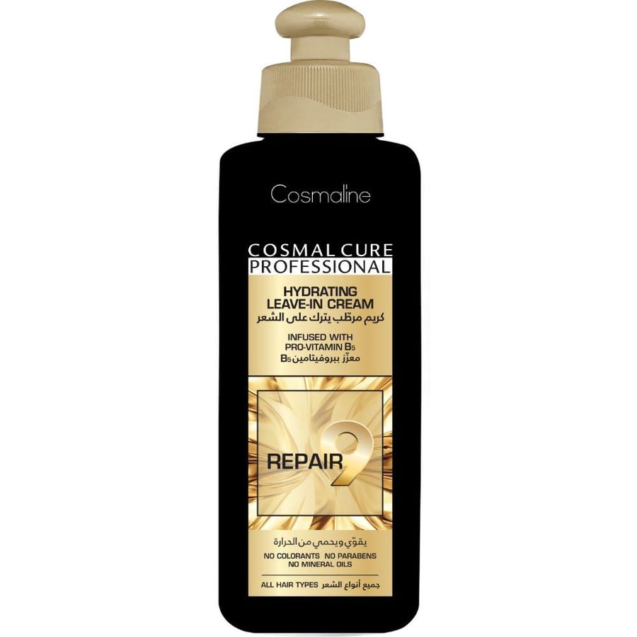 Cosmaline Repair 9 Hydrating Leave-In Cream 250ml - كريم كوزمالين ريبير 9 المرطب الذي يُترك على الشعر 250 مل