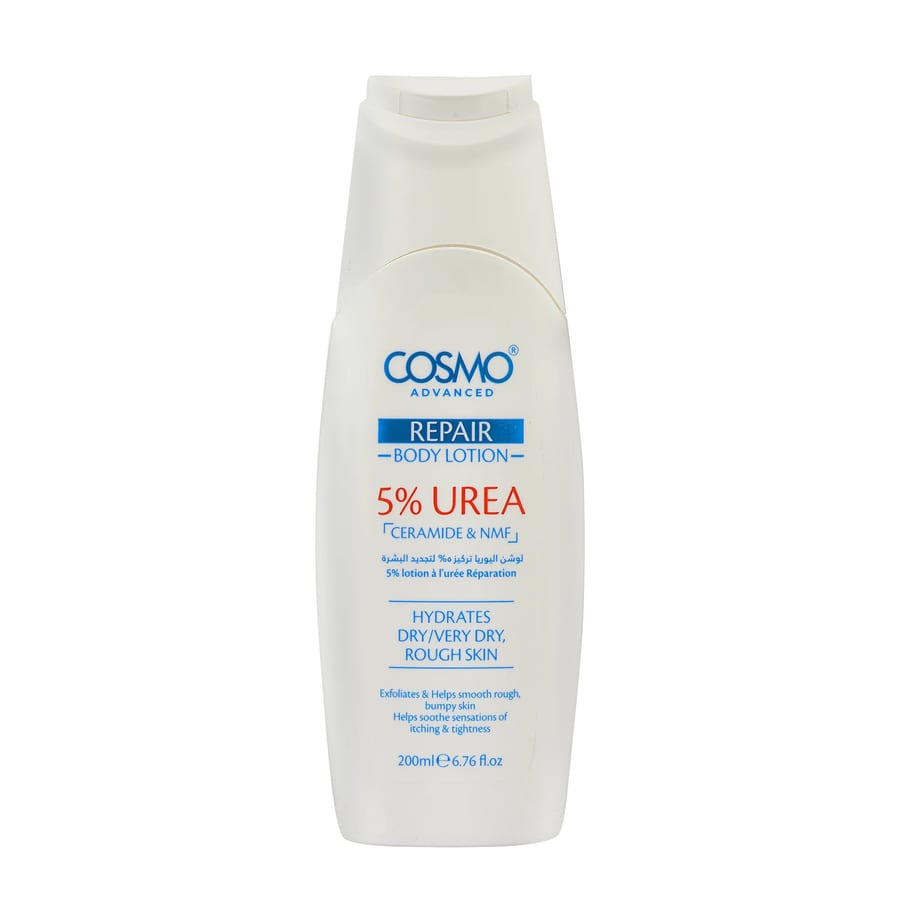 Cosmo 5% Urea Moisturizing and Renewing Lotion - 400 ml - لوشن كوزمو المرطب والمجدد للبشرة بتركيز 5% من اليوريا - 400 مل