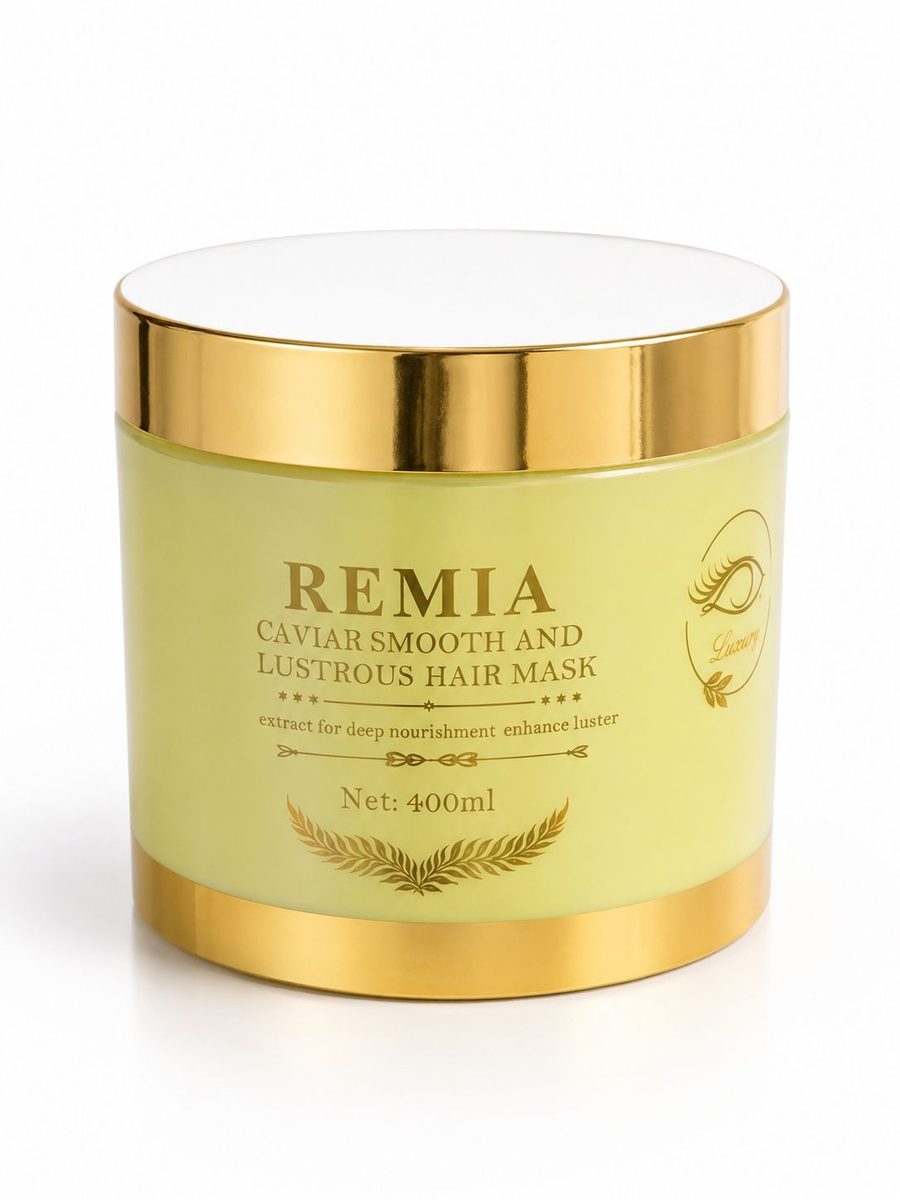 REMIA caviar hair mask 700 ml - ماسك شعر بالكافيار من ريميا