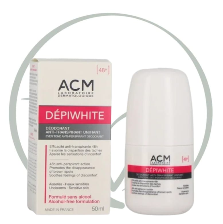 Acm Depiwhite Deodorant 50ml - مزيل عرق رول أي سي ام ديبي وايت 50 مل