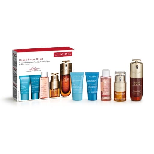 CLARINS Double Serum Ritual Set كلارنس مجموعة العناية بالبشرة