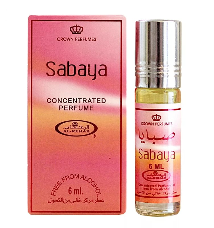 Sabaya oil 6 ML BY AL REHAB - زيت صبايا 6 مل من شركة الرحاب