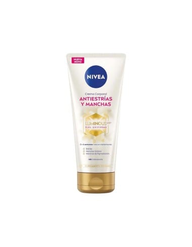 كريم الجسم لومينوس 630 المضاد لعلامات التمدد والبقع من نيفيا NIVEA Luminous 630 Anti-Stretch Mark & Dark Spot Body Cream – 200 ml