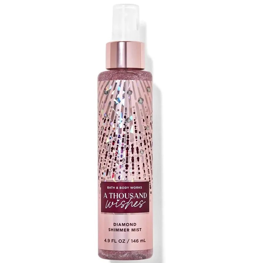 سبلاش الجسم اثاوسند وشيز دايموند شيمر 146 مل من باث اند بودي A Thousand Wishes Diamond Shimmer Mist 146 ml