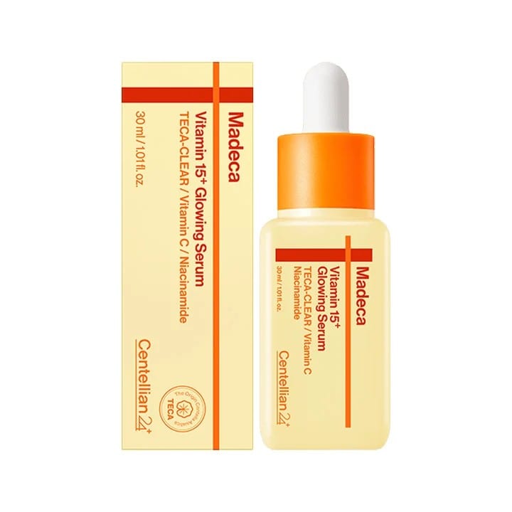 سيروم سنتيليان 24+ ماديكا فيتامين 15+ لتفتيح البشرة 30 مل 24+ Madeca Vitamin 15+ Glowing Serum 30ml -