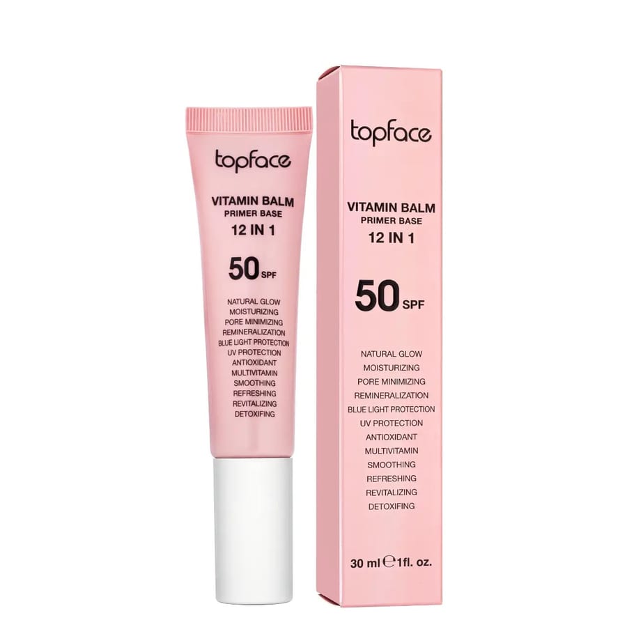 Topface Vitamin Balm Primer Base 12 in 1 توب فيس فيتامين بالم برايمر 12 في 1