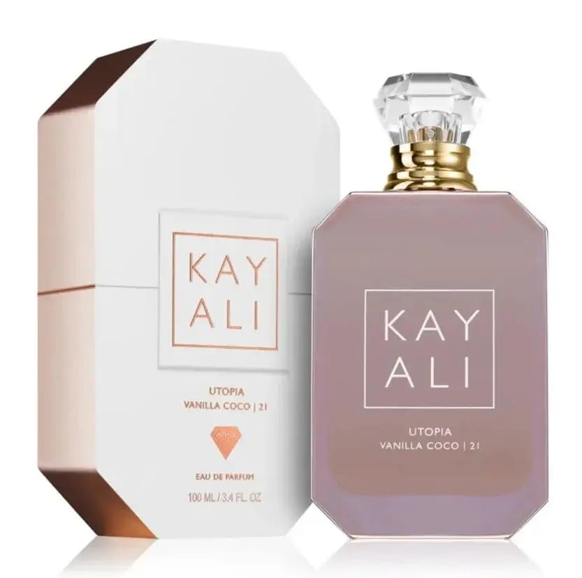 Kayali Utopia Vanilla Coco 21 EDP 100ml - كيالي يوتوبيا فانيلا كوكو 21 أو دي بارفان 100 مل