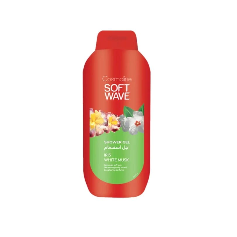 سائل استحمام برائحة المسك الأبیض 650مل-Cosmaline Soft Wave