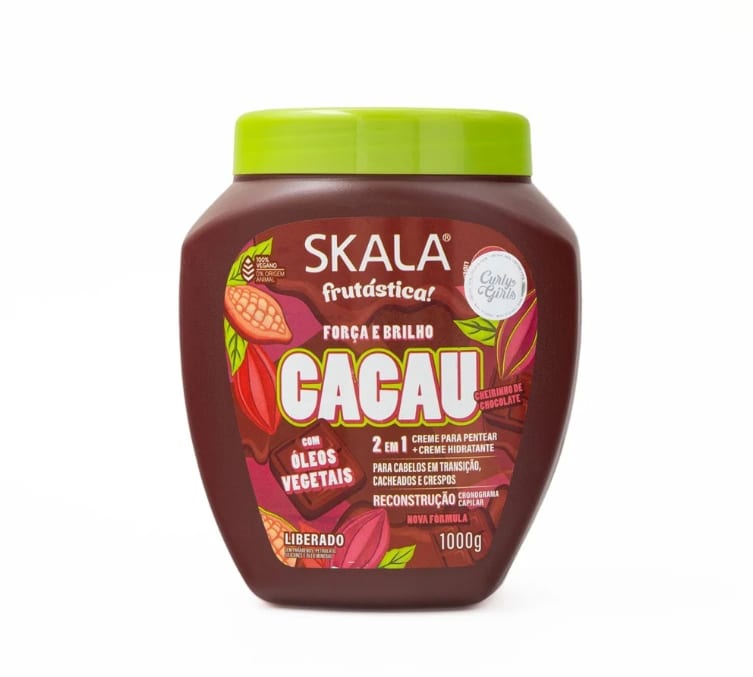 Scala Expert Cream with Cocoa Extract: Hair Treatment - 1000g - سكالا اكسبرت كريم بخلاصة الكاكاو معالجة الشعر و تغذية الشعر وترطيبة