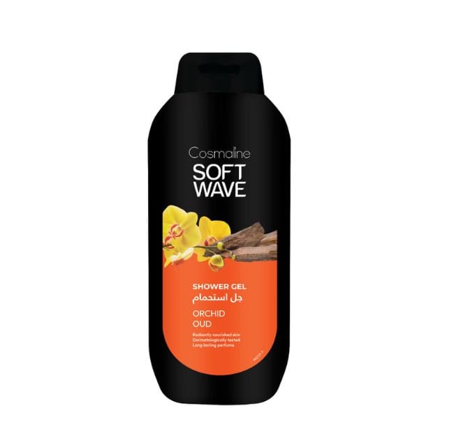 COSMALINE Shower Gel Orchid Oud - 650ml | كوزمالين جل استحمام بالعود و الاوركيد - 650 مل