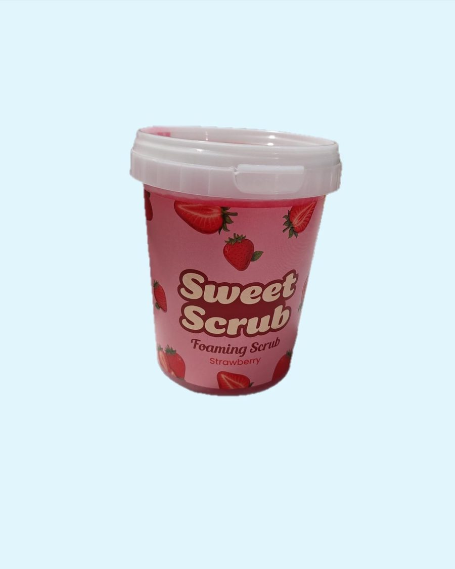 SWEET SCRUB STRAWBERRY 500G سويت سكراب مقشر جسم بالفراولة 500غرام