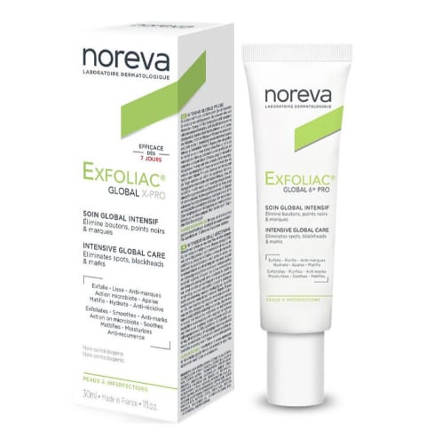 noreva Exfoliac Global X-Pro - 30ml | نوريفا كريم معالج لحب الشباب - 30 مل