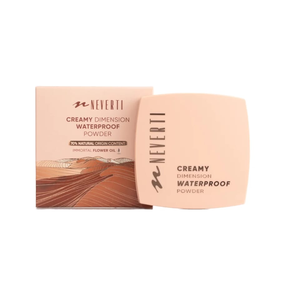 Neverti Waterproof Powder - 10g | نيفرتي بودرة مضغوطة كريمية دايمشن - 10غ