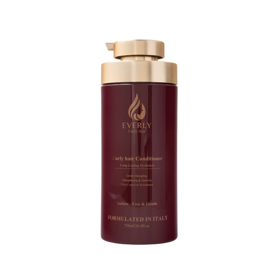 Everly Curly Hair Conditioner 750 ml - ايفرلي بلسم للشعر المجعد 750 مل