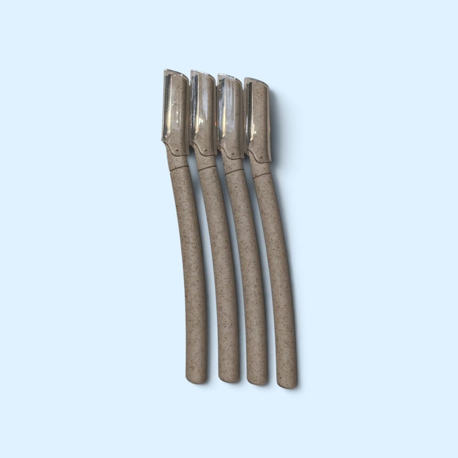 im eyebrow razor 4pcs - سيت شفرات حاجب 4 قطع