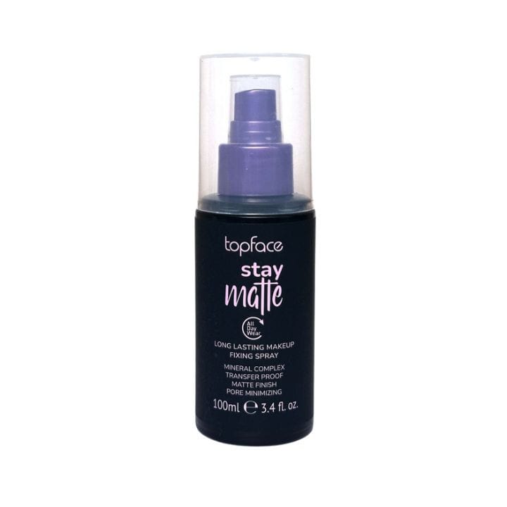Topface Stay Matte Make Up Fixing Spray 100 ml - بخاخ تثبيت المكياج مات من توب فيس