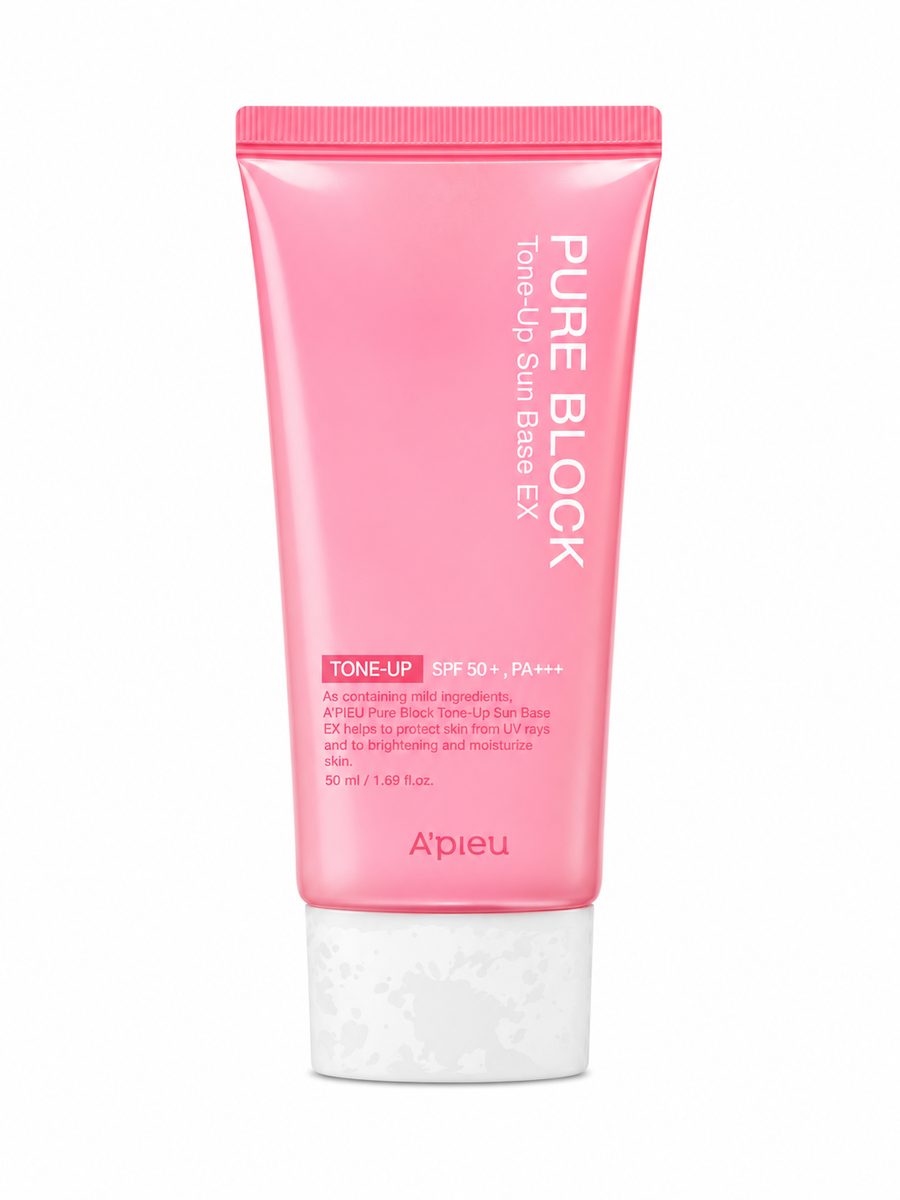 واقي شمس أبليو بيور بلوك لتوحيد لون البشرة A'PIEU Pure Block Tone‑Up Sun Base SPF50+ PA+++