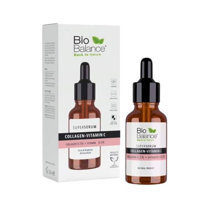 Bio Balance Super Serum Collagen With Vitamin C - 30ml | بايو بالانس سيروم الكولاجين مع فيتامين سي - 30 مل