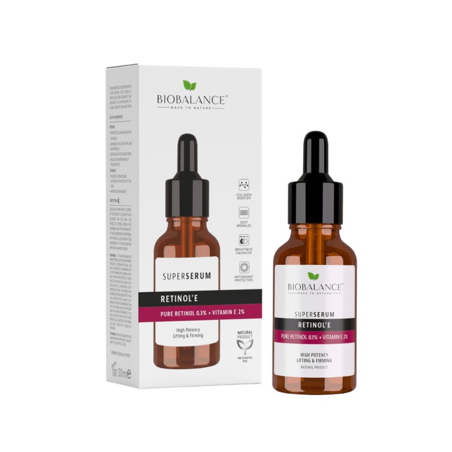 Bio Balance Proretinol Anti-Wrinkle Super Serum - 30ml | بايو بالانس سيروم ريتينول + فيتامين ي للتجاعيد - 30 مل