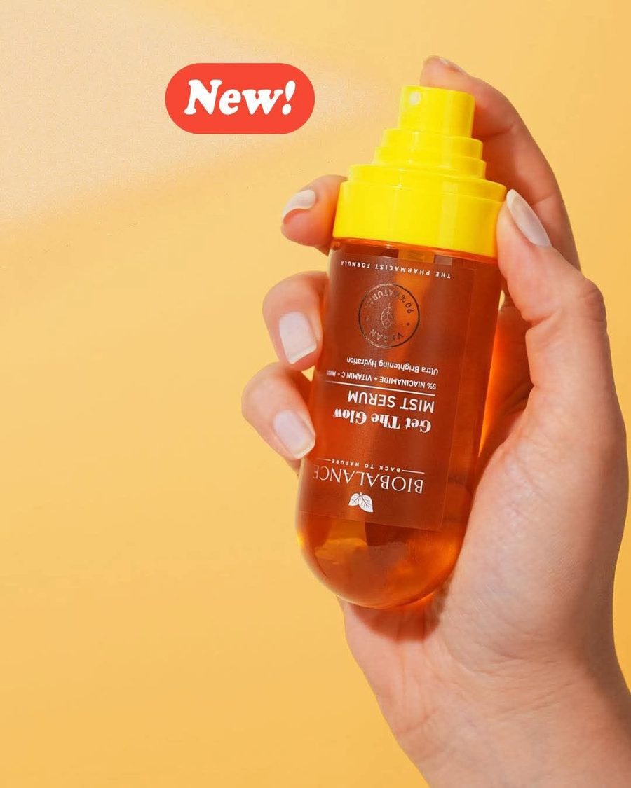 Bio Balance Get The Glow Mist Serum 80ml - بيو بالانس، احصلي على إشراقة، مرطب ومفتح للبشرة، رذاذ ...