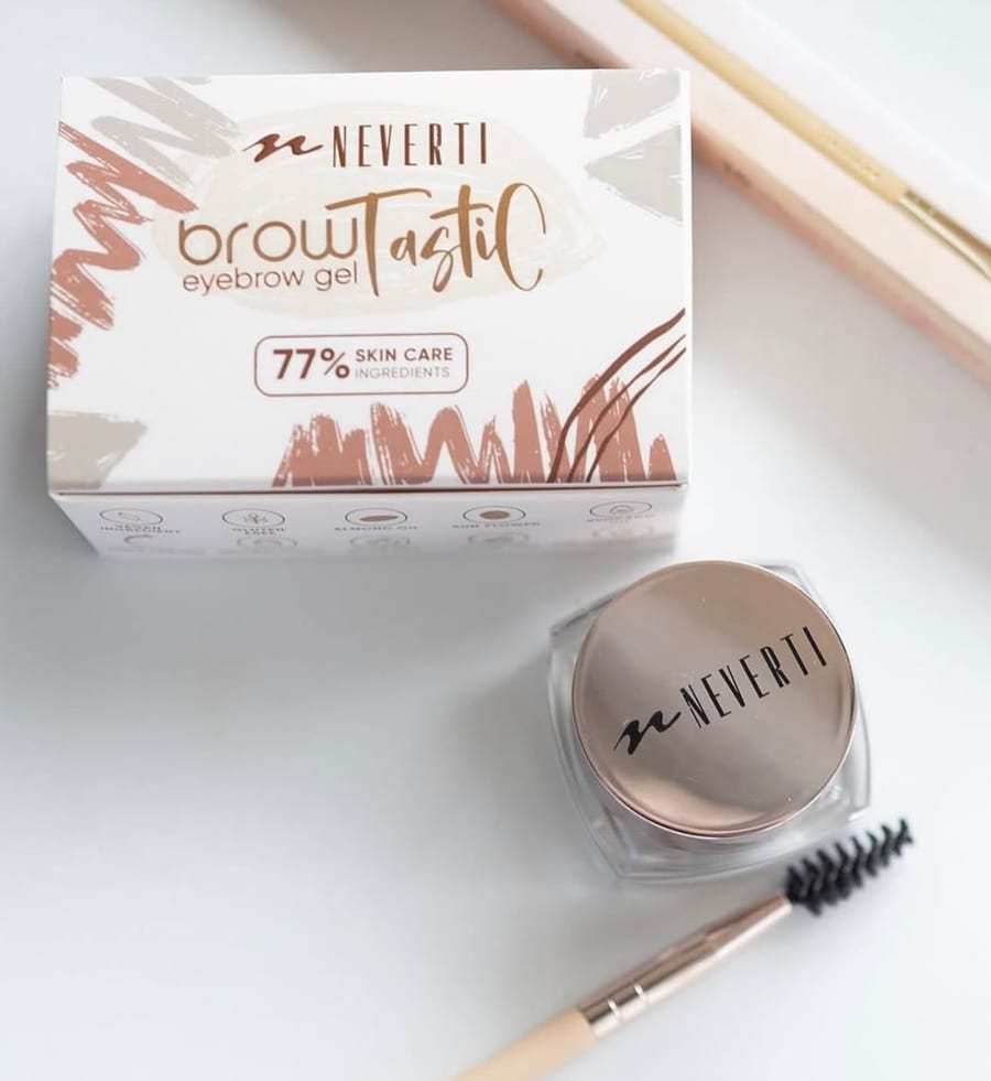 Neverti Brow Tastic Eyebrow Gel - 3,5g| نيفرتي جل تصفيف الحواجب - 3.5 غ