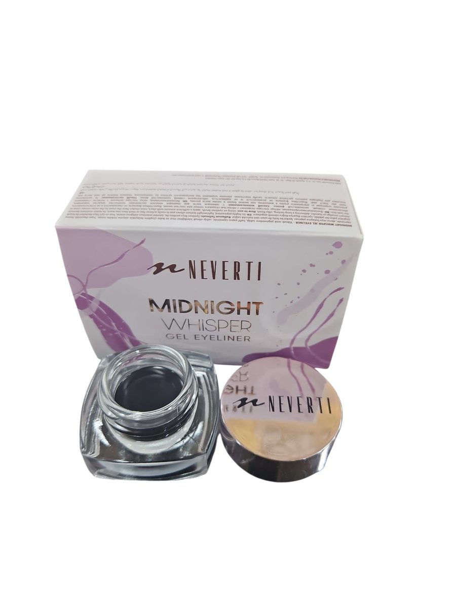 Neverti Midnight Whisper Eyeliner Gel - 3,5g | نيفرتي جل لاينر 101