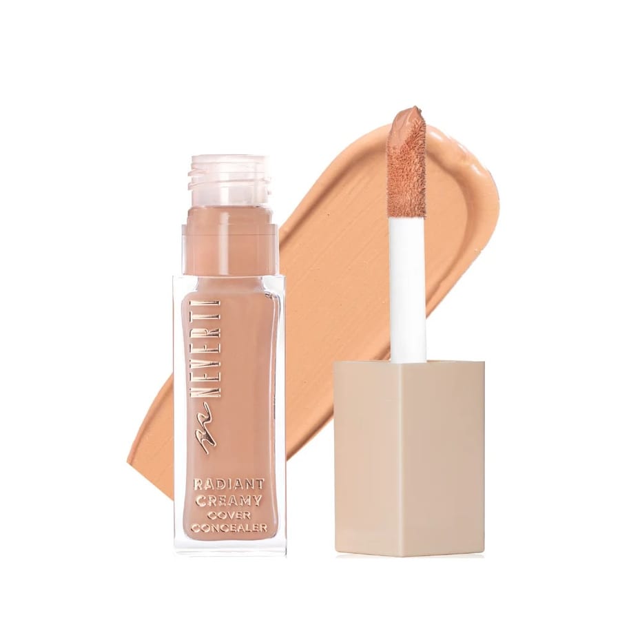 Neverti Radiant Creamy Cover Concealer&Corrector - 10ml |نيفرتي كونسيلر ومصحح كريمي لتغطية العيوب - 10 مل 104