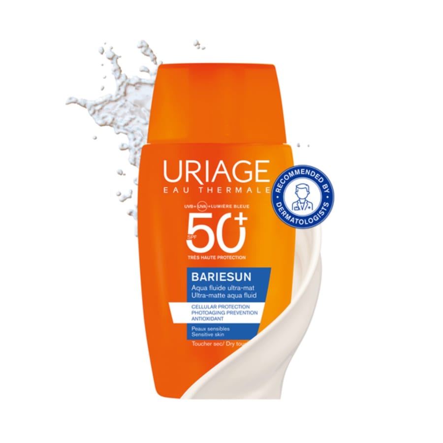 Uriage Bariesun Aqua Fluide Ultra Mat SPF 50 - 50ml | يورياج واقي شمسي فائق المات SPF 50 - 50 مل