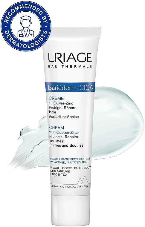 Uriage Bariederm Repairing Cica-Cream - 40ml | يورياج باريديرم كريم إصلاح البشرة - 40 مل