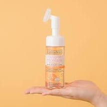 Evoluderm Micellar Foam with Vitamin C - 96 Ingredients of Natural Origin 150ml - رغوة إيفولوديرم ميسيلار مع فيتامين سي - 96 مكونًا من أصل طبيعي